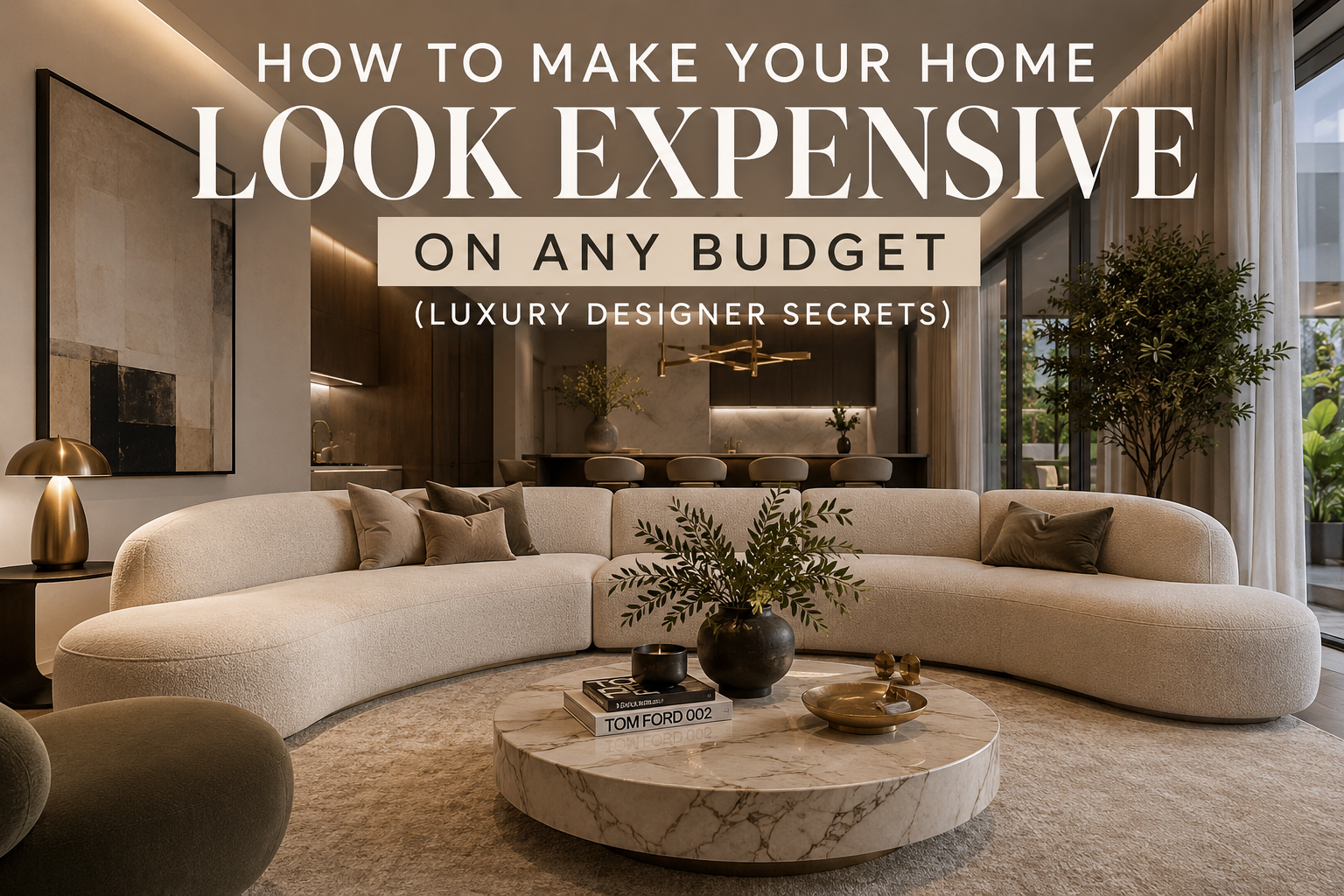 How to Make Your Home Look Expensive on Any Budget (Luxury Designer Secrets)