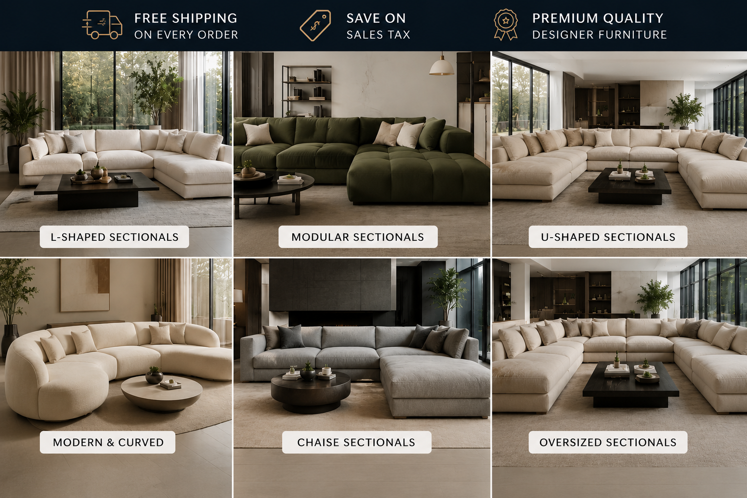Luxury Sectional Sofas: The Complete Guide to Choosing the Perfect Sectional for Your Home