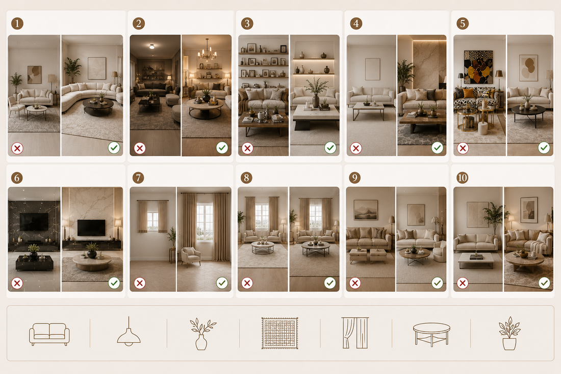 Luxury Home Decor Mistakes That Make Expensive Homes Look Cheap