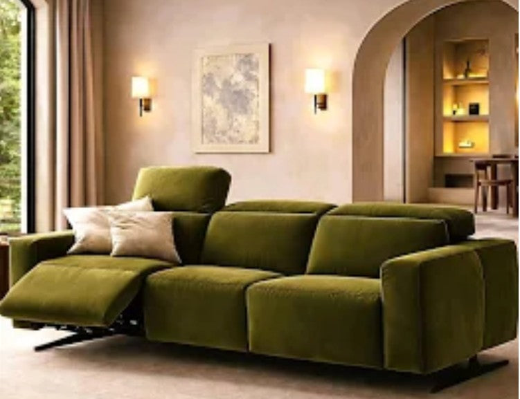 Bring Nature Indoors: The Timeless Appeal of an Olive Green Velvet Sofa