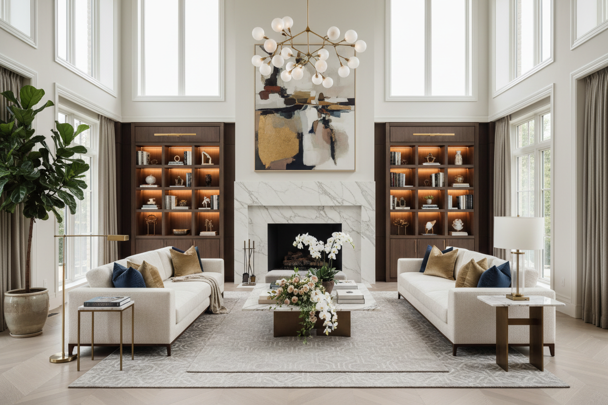 How to Design a High-End Living Room That Looks Like a $5M Home