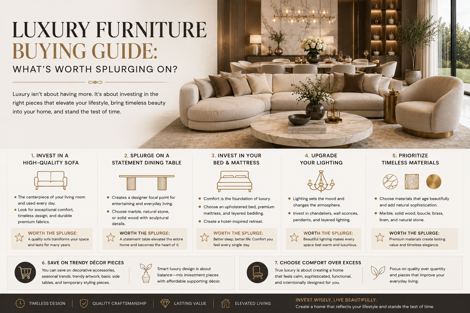 Luxury Furniture Buying Guide: What’s Worth Splurging On?