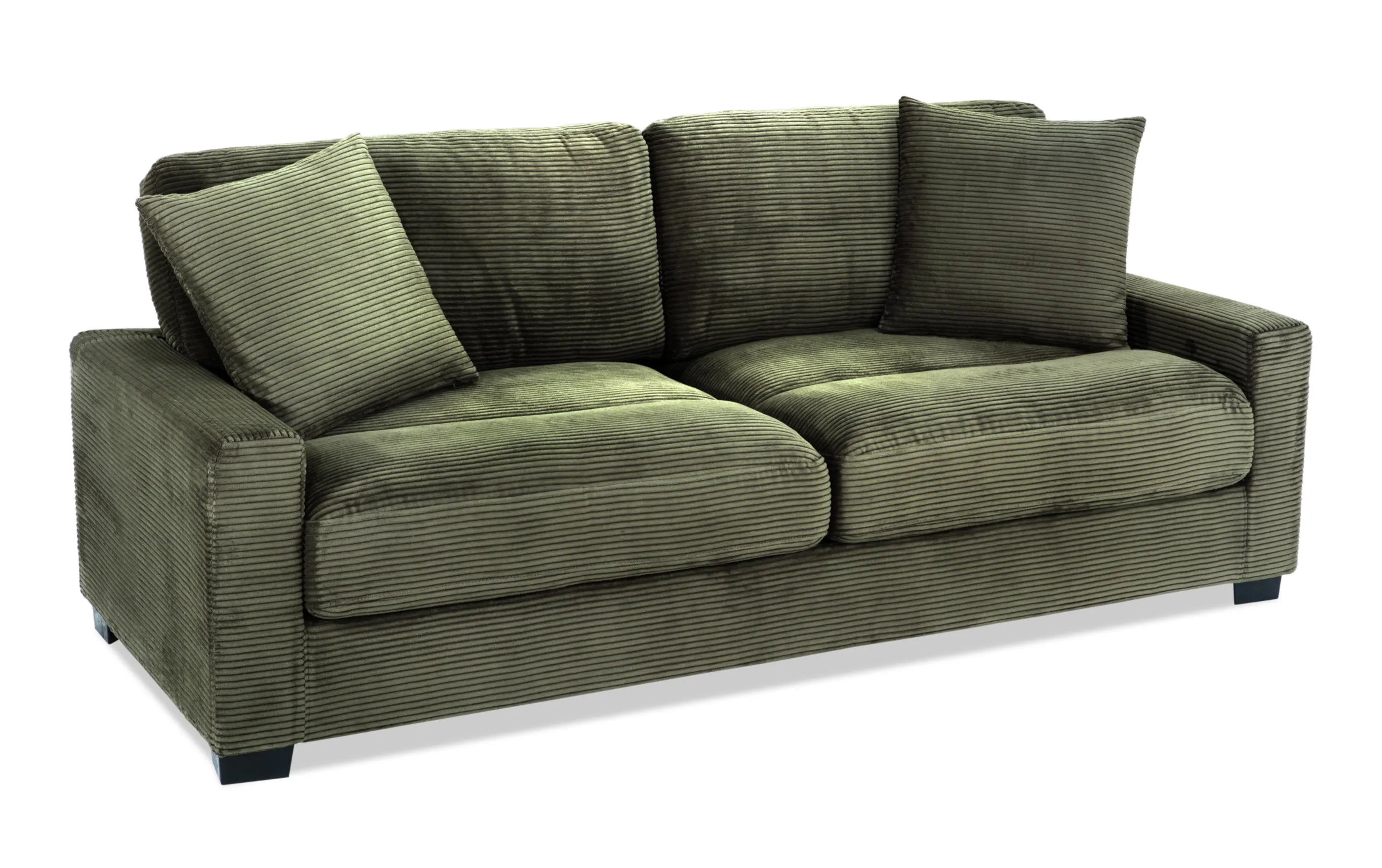 Aspen Forest 86" Bob-O-Pedic® Memory Foam Sofa