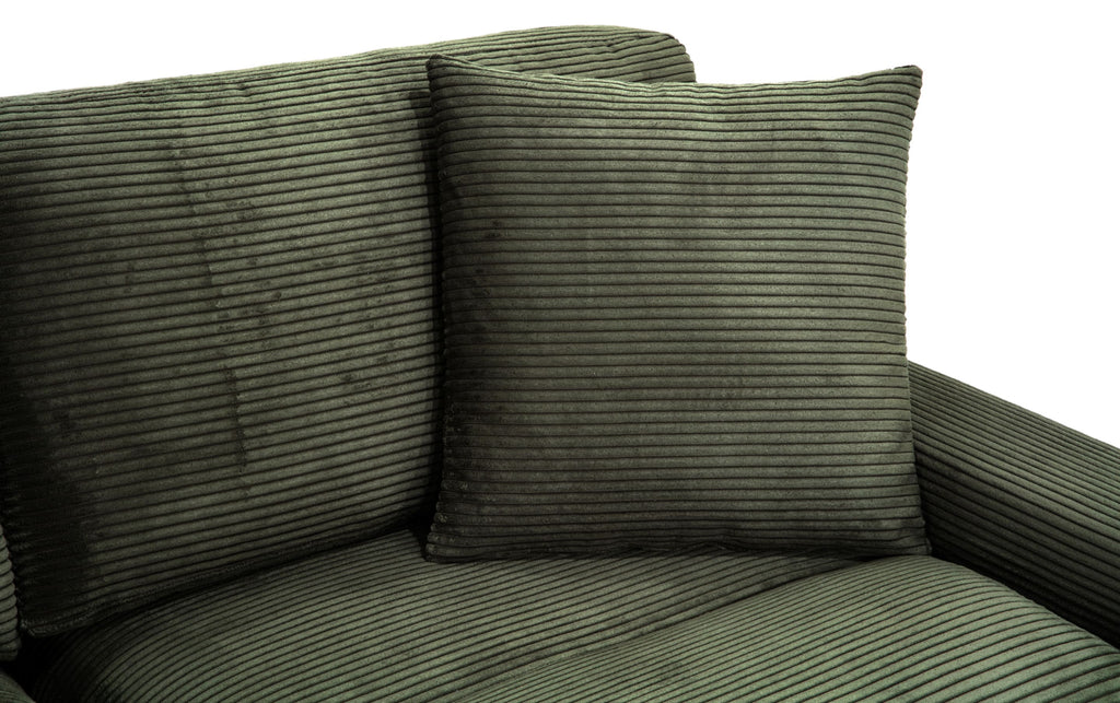 Aspen Forest 86" Bob-O-Pedic® Memory Foam Sofa