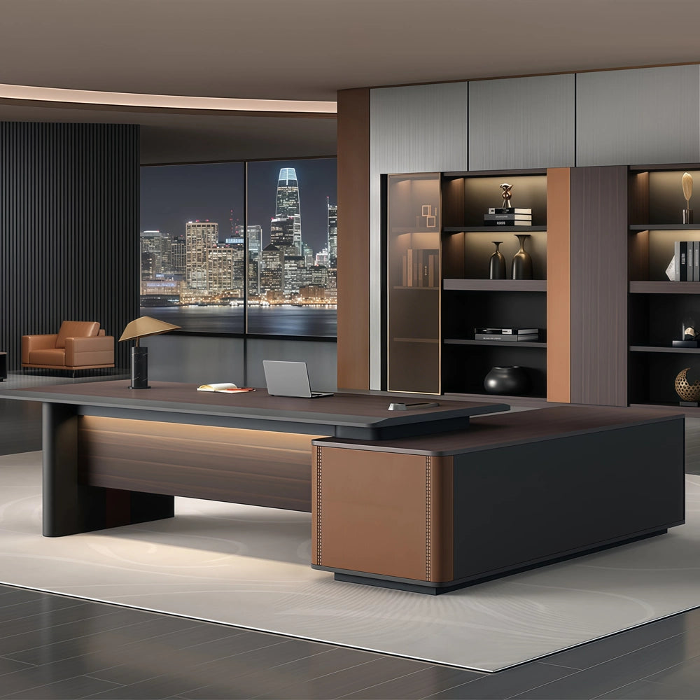 Luxury Modern Executive Desk with Simple Design