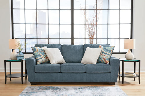 Cashton Blue Sofa - Luxury Furniture for Sale at Goldara Interiors