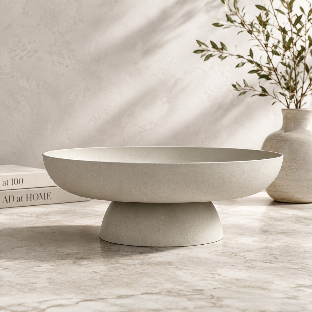 Maria Coffee Table, Alabaster Concrete