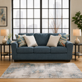 Cashton Blue Sofa - Luxury Furniture for Sale at Goldara Interiors
