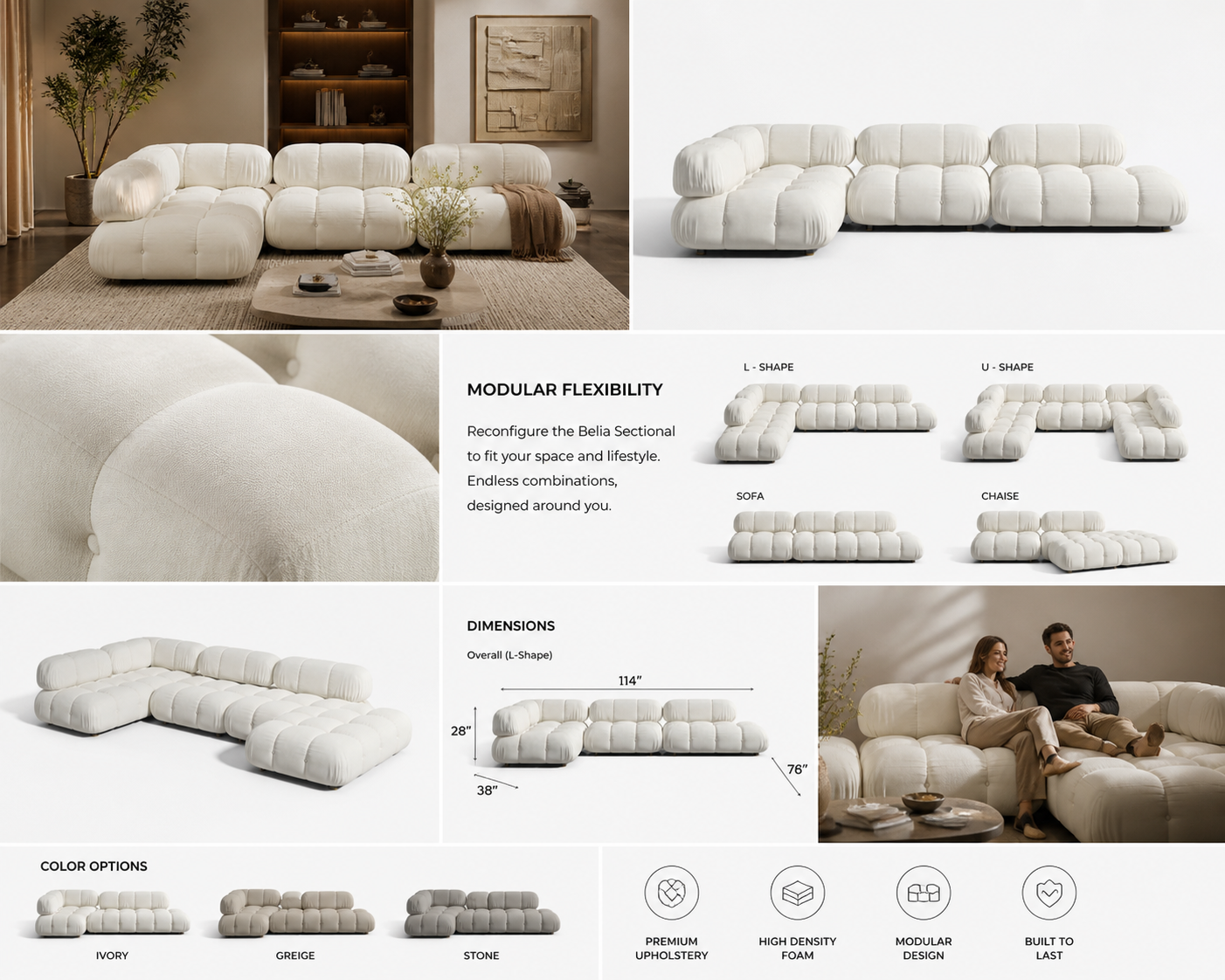 Belia Modular Sectional