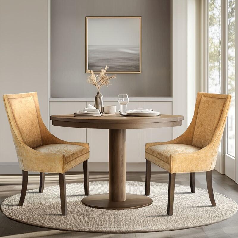 Madison Park Signature Ultra Upholstered Dining Chairs (Set of 2)