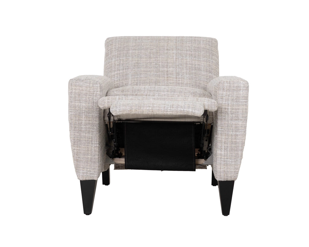 La-Z-Boy Scarlett Manual Pressback Recliner with Beige Linen Upholstery