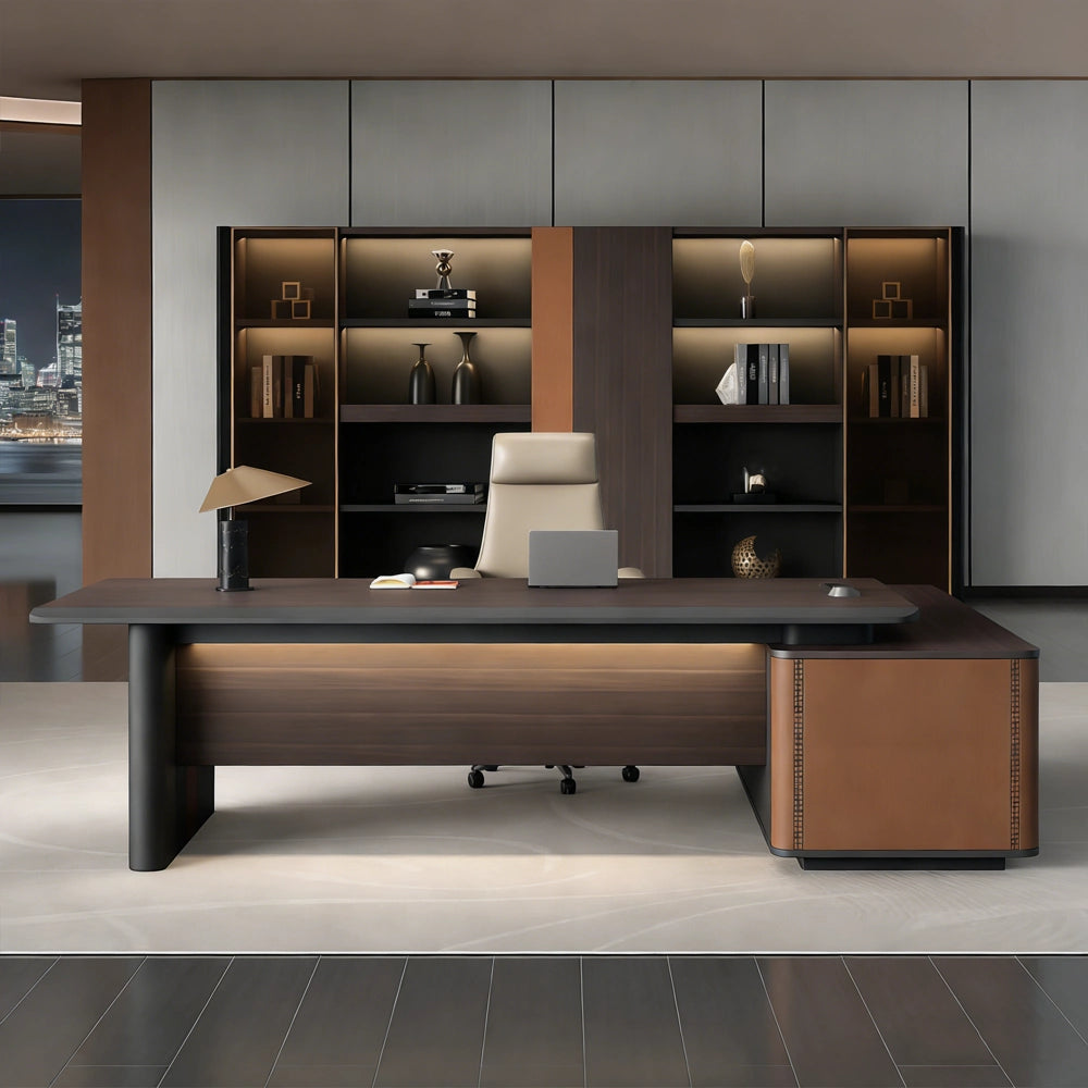 Luxury Modern Executive Desk with Simple Design
