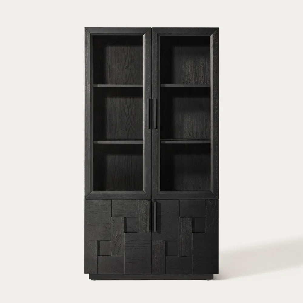 Casimir 35" Cabinet, Black Oak