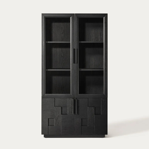 Casimir 35" Cabinet, Black Oak